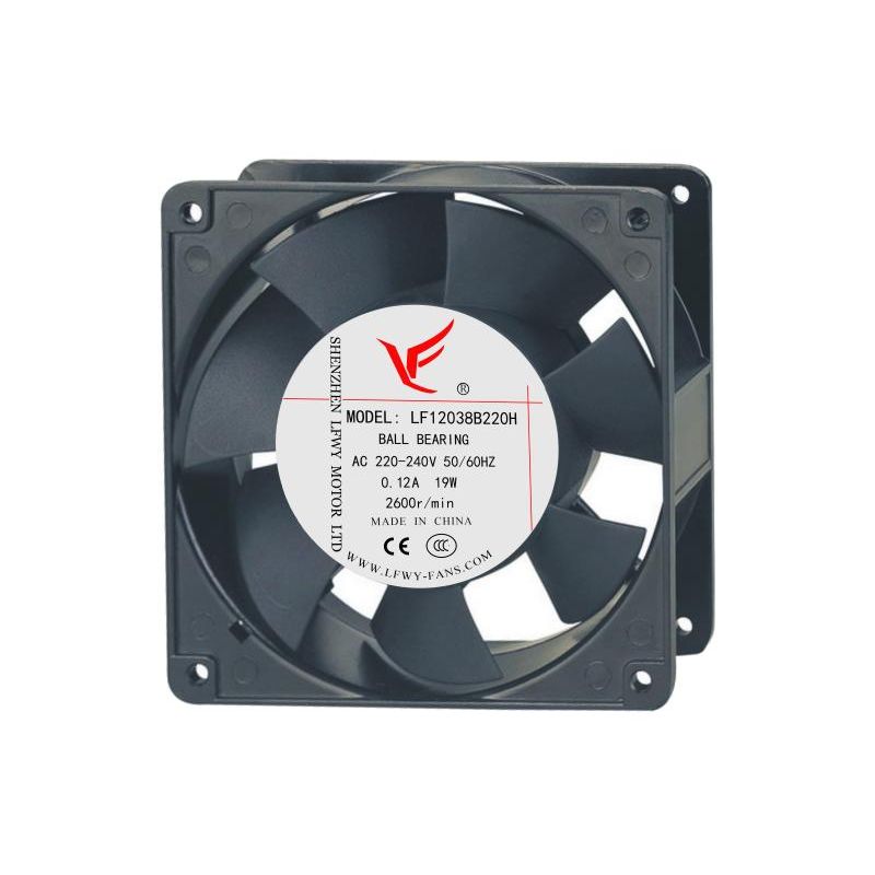 120 * 120 * 38MM-7 UPS Power Banaketa Kutxa Hozteko Fan